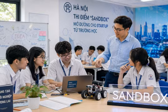 Hà Nội xây “bệ phóng” cho học sinh, sinh viên khởi nghiệp