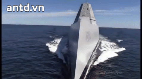 Tàu khu trục siêu hiện đại lớp Zumwalt của hải quân Mỹ