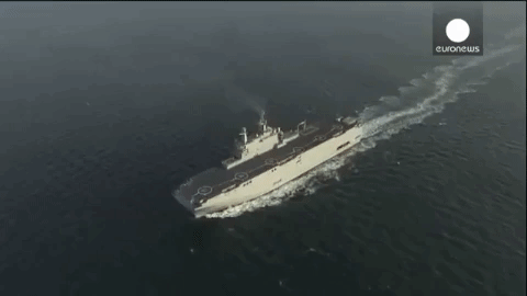 Siêu tàu đổ bộ trực thăng của Pháp