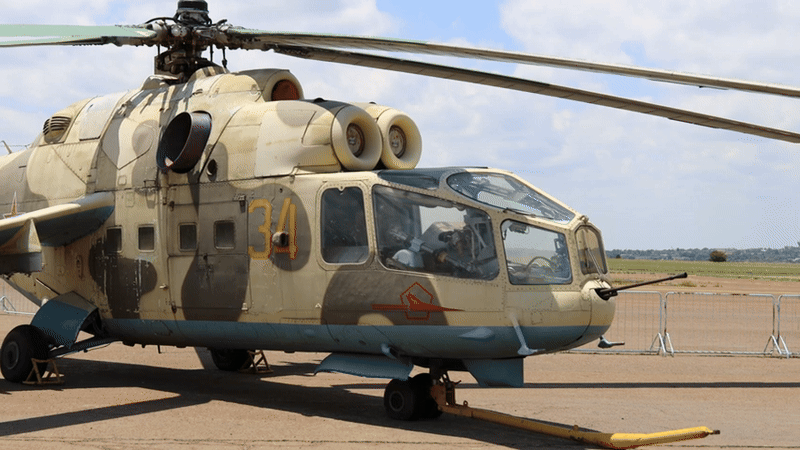 Sức mạnh máy bay trực thăng tấn công Mi-24A của QĐND Việt Nam