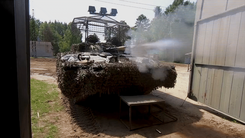 Xe chiến đấu bộ binh BMP-3 chống drone được bàn giao cho quân đội Nga