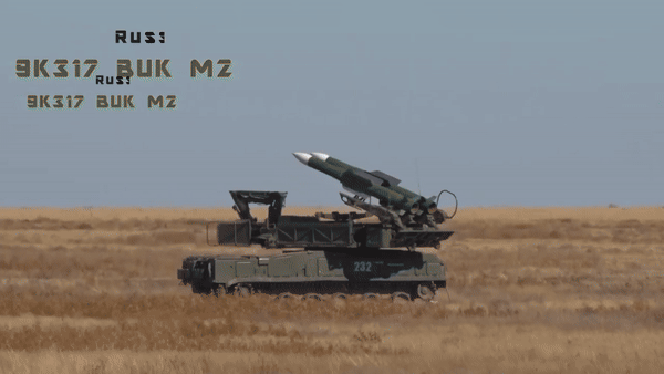 Cận cảnh tổ hợp phòng không Buk-M1 Nga đánh chặn tên lửa HIMARS