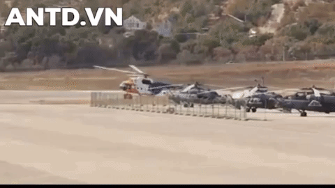 Một chiếc Mi-8 gặp nạn lúc hạ cánh