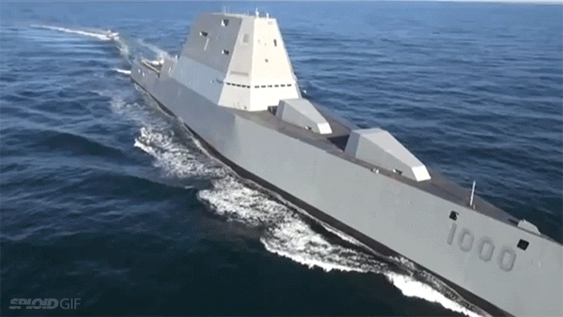 Khu trục tàng hình USS Zumwalt