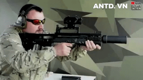 Súng trường ShAK-12 bắn xuyên tường của đặc nhiệm Nga tham chiến tại Ukraine