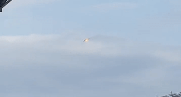 Tiêm kích MiG-31 Nga bốc cháy và lao xuống đất