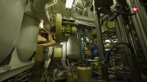 Nga bất ngờ công bố hình ảnh hiếm về lò phản ứng bên trong tàu ngầm hạt nhân