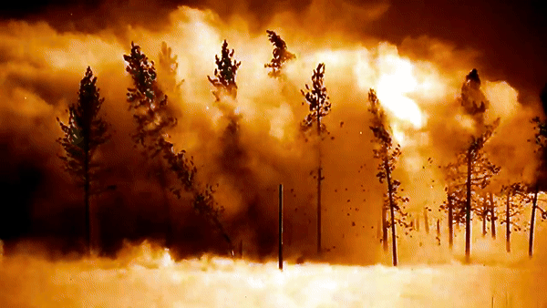 Uy lực từ pháo hạt nhân M65 của Mỹ khiến xe ô tô 'bốc hơi'