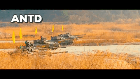 Siêu tăng T-80U của quân đội Hàn Quốc Siêu tăng T-80U của quân đội Hàn Quốc