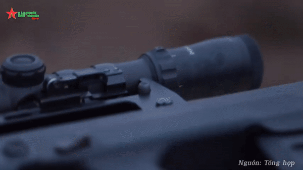 Súng trường ShAK-12 bắn xuyên tường của đặc nhiệm Nga tham chiến tại Ukraine