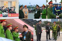 Lãnh đạo CATP Hà Nội chỉ huy bảo vệ buổi tổng duyệt Chương trình nghệ thuật đặc biệt chào mừng thành công Đại hội Đảng