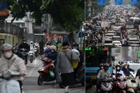 Giao thông Hà Nội ngày đi làm đầu năm 2026