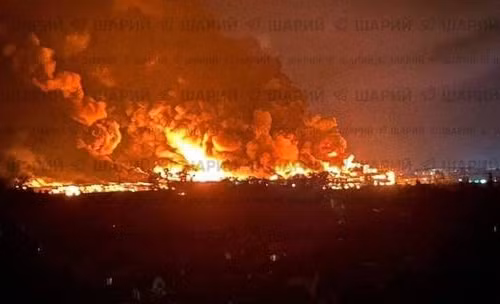 Hàng chục tên lửa Nga dội xuống Thủ đô Kiev của Ukraine