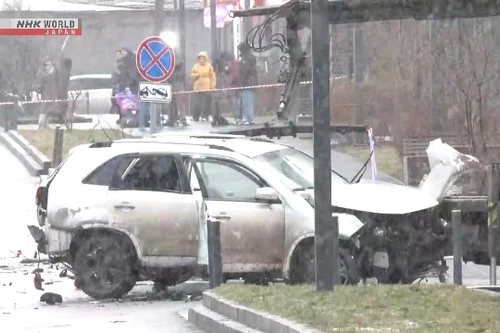 Ô tô lại phát nổ gần nơi Trung tướng quân đội Nga bị ám sát