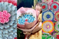 Tặng hoa tiền ngày Lễ Tình nhân: Cẩn trọng kẻo 'tiền mất, tật mang'