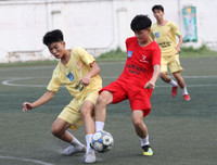 [ẢNH] Cuộc ngược dòng ngoạn mục trên chấm luân lưu của THPT Xuân Mai