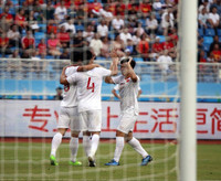 [ẢNH] Toàn cảnh chiến thắng đáng nhớ của U22 Việt Nam trước U22 Trung Quốc