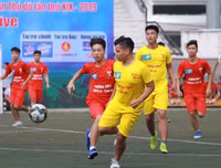 [ẢNH] So tài quyết liệt trong ngày khai mạc Giải bóng đá học sinh THPT Hà Nội 2019