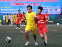 [ẢNH] So tài quyết liệt trong ngày khai mạc Giải bóng đá học sinh THPT Hà Nội 2019