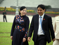 Những hình ảnh từ nghị trường Quốc hội trong ngày khai mạc kỳ họp thứ 5