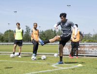 [ẢNH] Đoàn Văn Hậu mới có hình xăm như Neymar?