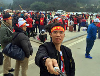 Hàng ngàn CĐV Việt Nam đang đổ về Thường Châu cổ vũ đội tuyển U23