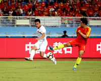 [ẢNH] Toàn cảnh chiến thắng đáng nhớ của U22 Việt Nam trước U22 Trung Quốc