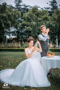 Lộ ảnh cưới đẹp như mơ của Á hậu Phương Nga và diễn viên Bình An