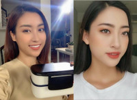 Những hình ảnh khiến hai Hoa hậu tên 