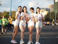 [ẢNH] Dàn Hoa hậu và người đẹp gây sốt ở giải Việt dã toàn quốc 2019