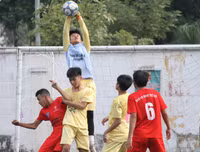 [ẢNH] Cuộc ngược dòng ngoạn mục trên chấm luân lưu của THPT Xuân Mai