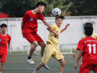 [ẢNH] Cuộc ngược dòng ngoạn mục trên chấm luân lưu của THPT Xuân Mai