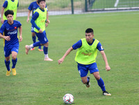 [ẢNH] Công Phượng khoe kiểu tóc xù, hứng khởi cùng đồng đội tập luyện