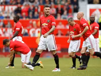 [ẢNH] Beckham tái xuất, Solskjaer ghi bàn, M.U đè bẹp Bayern 5-0
