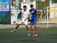 [ẢNH] THPT Tân Lập vào tứ kết sau trận đấu nghẹt thở trước THPT Hà Thành