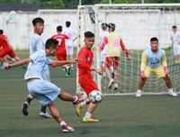 [ẢNH] THPT Lê Văn Thiêm vượt qua THPT Nguyễn Trãi sau 50 phút 