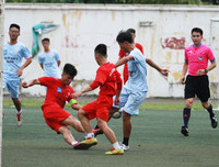 [ẢNH] THPT Lê Văn Thiêm vượt qua THPT Nguyễn Trãi sau 50 phút 