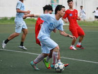 [ẢNH] THPT Lê Văn Thiêm vượt qua THPT Nguyễn Trãi sau 50 phút 