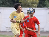 [ẢNH] Cuộc ngược dòng ngoạn mục trên chấm luân lưu của THPT Xuân Mai