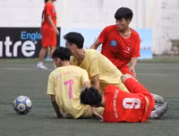 [ẢNH] Cuộc ngược dòng ngoạn mục trên chấm luân lưu của THPT Xuân Mai