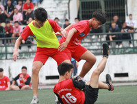 [ẢNH] Cởi nút thắt ghi bàn, ĐKVĐ Trương Định thắng tưng bừng 4-0