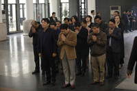 [ẢNH] Nghệ sỹ Việt thương tiếc đưa tiễn NSND Anh Tú về nơi yên giấc ngàn thu