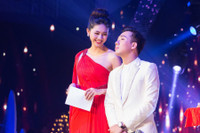 ​Trấn Thành bối rối khi sánh vai với Á hậu Thanh Tú