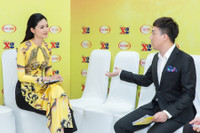 ​Trấn Thành bối rối khi sánh vai với Á hậu Thanh Tú