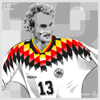 [ẢNH] Ngắm các huyền thoại World Cup đẹp sống động, mê hồn qua những bức vẽ