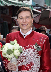 Những khoảnh khắc ấn tượng trong lễ vu quy của Á hậu Hoàng Oanh