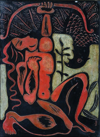 [ẢNH] Các bức tranh thiếu nữ khỏa thân của họa sĩ Nguyễn Đức Toàn