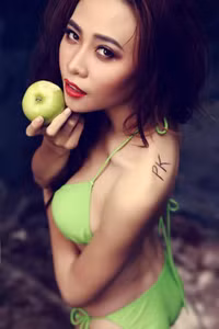 Chân dung cô gái Tày được cho là 