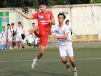 [ẢNH] 7 phút đau tim trận THPT Xuân Mai thắng sít sao THPT Marie Curie