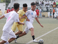 [ẢNH] Đánh bại cựu Á quân, THPT Nguyễn Bỉnh Khiêm đặt một chân vào vòng 1/16